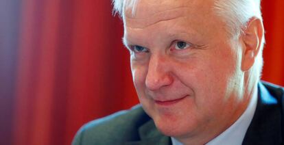 El presidente del Banco Central de Finlandia, Olli Rehn. 