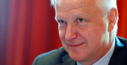 El presidente del Banco Central de Finlandia, Olli Rehn.