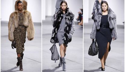 Colección otoño invierno 2017/2018 de Michael Kors, presentada el pasado marzo en la Semana de la moda de Nueva York.
