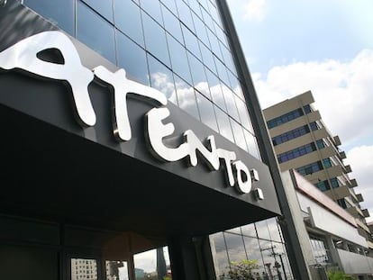 Imagen de la sede de Atento, en Madrid.