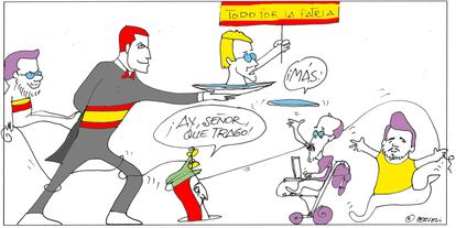 Viñeta de Peridis del 11 de mayo de 2022