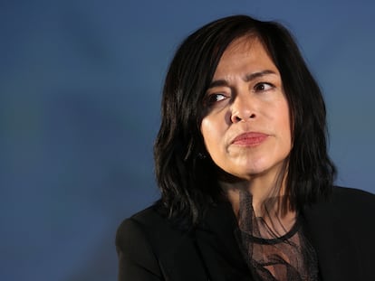 Anabel Hernández, en Berlín (Alemania), en mayo de 2022.