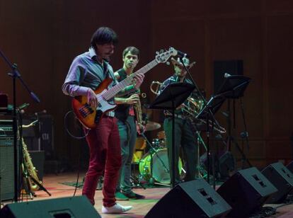 Uno de los conciertos de la Noche en blanco dedicada a Beethoven en el teatro Estudio de Bogotá.