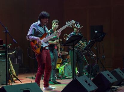 Uno de los conciertos de la Noche en blanco dedicada a Beethoven en el teatro Estudio de Bogot&aacute;.