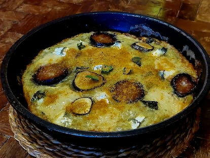 Frittata de berenjena