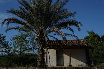 Una casa abandonada en una comunidad de la sierra.