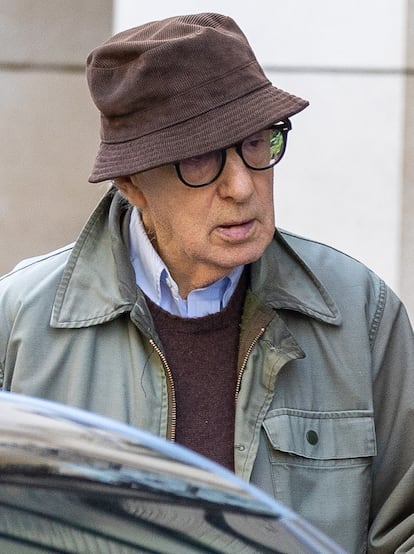 El norteamericano Woody Allen, en París, en octubre de 2022. 