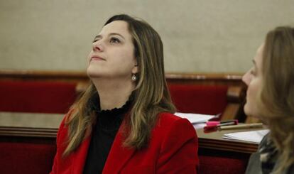 Elena Martin durante el pleno.