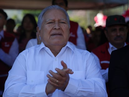 Salvador Sánchez Cerén, en El Salvador