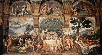'Banquete de Cupido y Psique'.