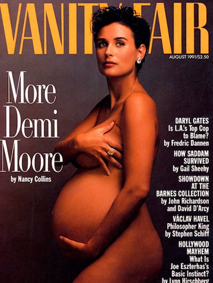 Demi Moore abrió el camino del posado sin ropa a un sinfín de embarazadas.