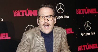 Joaquín Reyes en el estreno de 'Los del túnel', el pasado mes de enero.