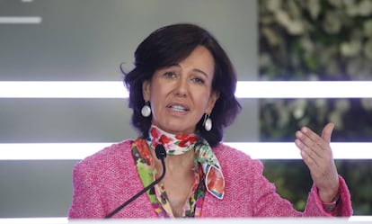 Ana Botín, presidente de Banco Santander.