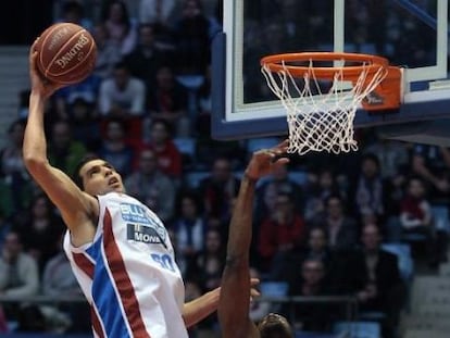 Mejri, con el Obradoiro.