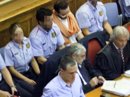 Ricardo Mateo, en el juicio celebrado en la Audiencia de Barcelona.
