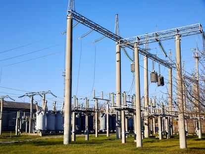 Estación eléctrica en las afueras de Chisinau, en Moldavia, el pasado 31 de octubre.