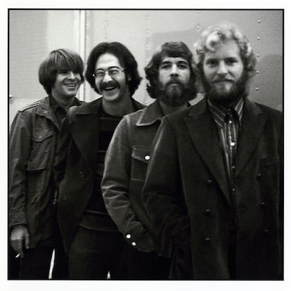 La banda en sus tiempos de éxito, al final de los sesenta. El último de la foto es John Fogerty.