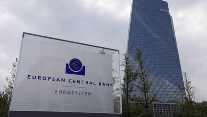 La sede del Banco Central Europeo en Fráncfort.