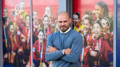 Markel Zubizarreta, en noviembre tras ser nombrado nuevo director de fútbol femenino de la federación.