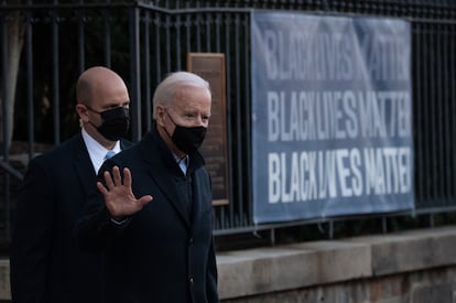 Joe Biden el pasado sábado en Washington, DC.