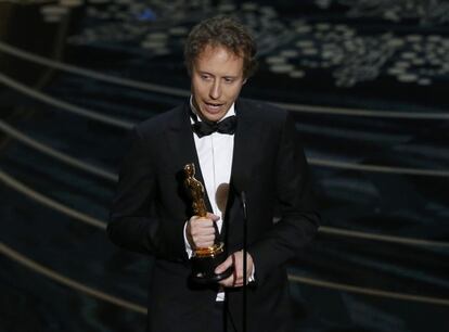 El director hongarès, Laszlo Nemes, Oscar a la millor pel·lícula de parla no anglesa per 'El hijo de Saúl'.