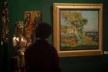 L'obra de Joaquim Mir que es pot veure a Clavell & Morgades.