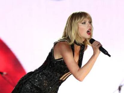 La cantante Taylor Swift, en un concierto en Austin (Texas), en octubre de 2016.