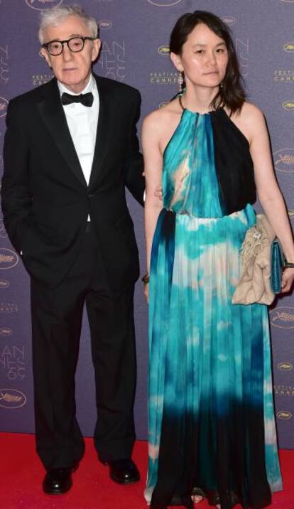 Woody Allen y su esposa Soon Yi.