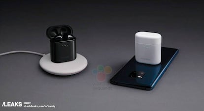 Los auriculares se podrán cargar con dejarlos sobre el Huawei Mate 20 Pro