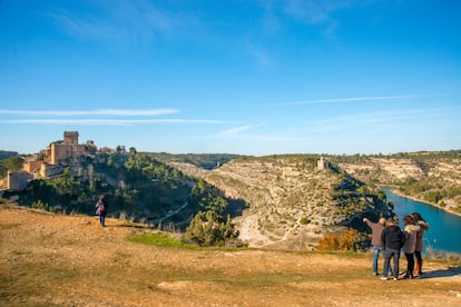 El paisaje de la hoz de Alarcón, en la provincia de Cuenca.