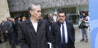 Ramón Jáuregui abandona este sábado el encuentro organizado en San Sebastián por los socialistas donostiarras.