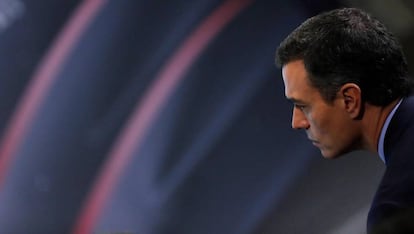 El presidente del Gobierno en funciones, Pedro Sánchez, el pasado miércoles en Madrid.
