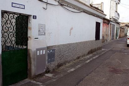 Imagen de la calle Luna de Palma de Mallorca, donde anoche J.M.G.O., de 44 años, mató a cuchilladas a Marie Sami.