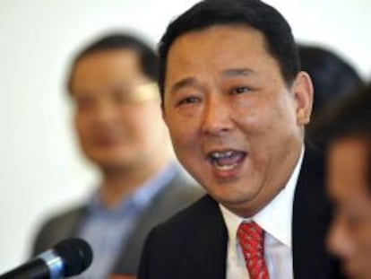 El magnate Liu Han en una foto tomada en 2010.