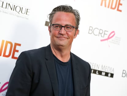 Matthew Perry, en una gala solidaria celebrada en Los Ángeles (California), en abril de 2015.