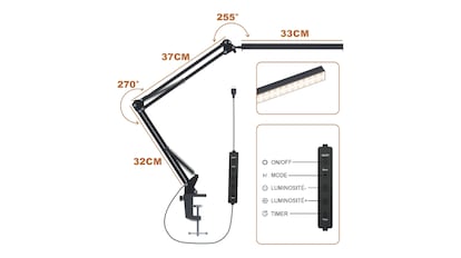 Lámpara led escritorio
