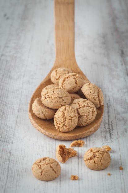 Galletas 'amaretti'.