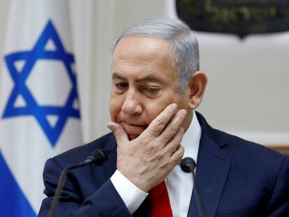 El primer ministro israelí, Benjamín Netanyahu, en Jerusalén. 
