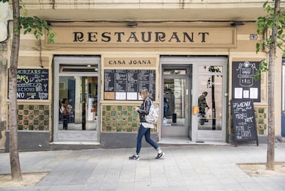 Exterior del restaurante Casa Joana.