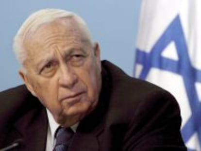 El ex primer ministro israel&iacute;, Ariel Sharon, en una imagen del a&ntilde;o 2005. 
 