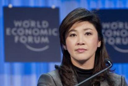 Yingluck Shinawatra, primera ministra de Tailandia.