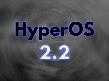 Logo HyperOS 2.2 con fondo