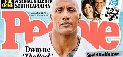 Dwayne Johnson, en la portada de 'People.'