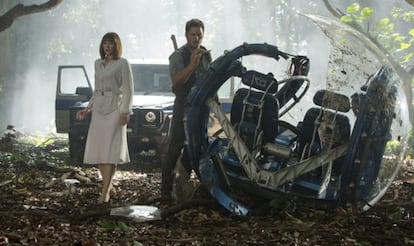 Fotograma de 'Jurassic World'.