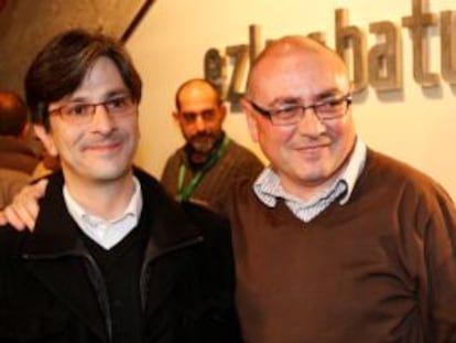 Mikel Arana y Javier Madrazo.