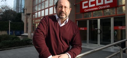 Juan Jos&eacute; Giner, secretario general de la agrupaci&oacute;n del sector financiero de CC OO