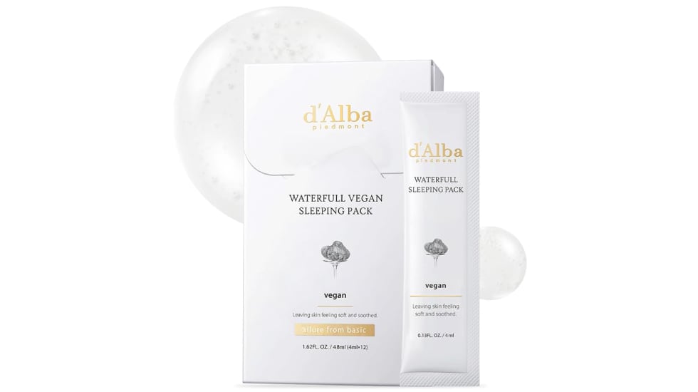 Mascarilla nocturna vegana de trufas blancas italianas.