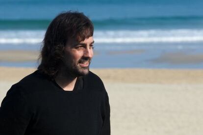 El director español Isaki Lacuesta, hoy en San Sebastián.