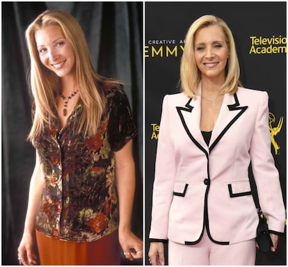 Lisa Kudrow, de 56 anos, interpretava à hippie do grupo, Phoebe Buffay, além da sua irmã gêmea Úrsula. Após "Friends", produziu e protagonizou a série "The Comback". No entanto, a história de uma estrela da televisão que tenta relançar sua carreira — como acontecia a Kudrow — foi cancelada depois de 13 episódios em 2005. A partir daí, os papéis foram secundários, tendo uma filmografía mais discreta que suas colegas de série. Em maio, afirmou em uma entrevista que sofria de transtornos alimentícios quando trabalhou em"‘Friends". “Por desgraça, neste negócio se você é mulher e pesa menos do que deveria parece que está mais bonita”, comentou a artista, que reconheceu estar constantemente doente pelo baixo peso.