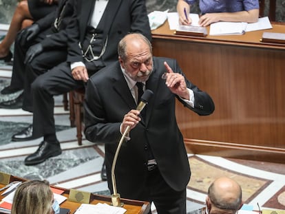 Dupond-Moretti, el miércoles en la Asamblea Nacional.